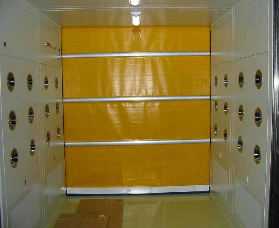 快速卷帘门风淋室-货淋室