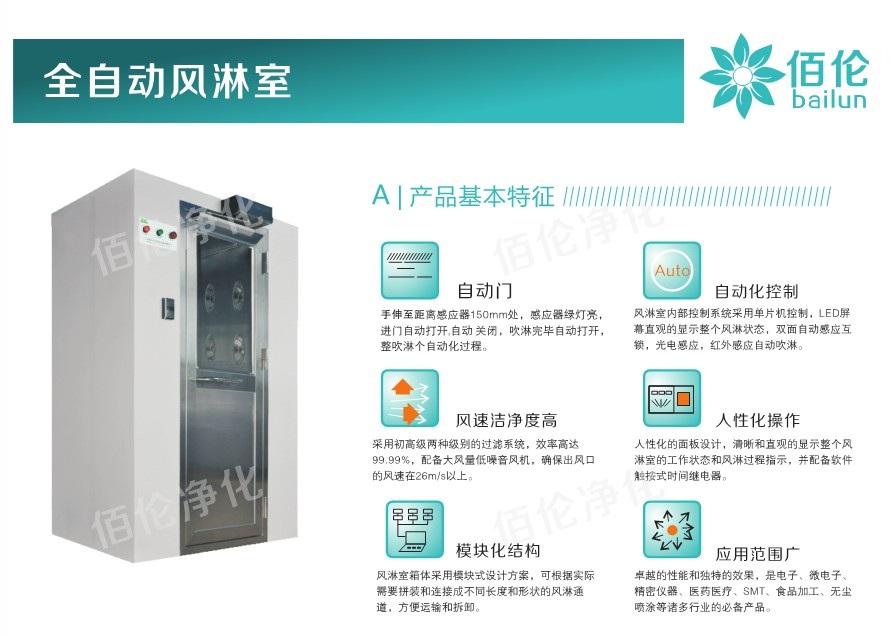 佰伦全自动风淋室